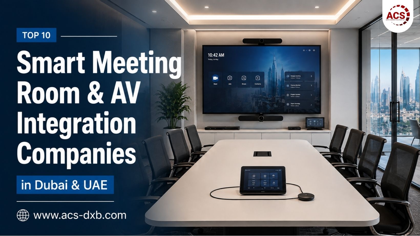 Top 10 Smart Meeting Room & AV Integration Companies in Dubai & UAE